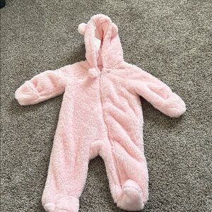 Carter's Soft Pink Fleece bunting